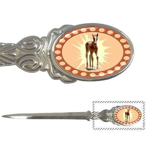 Foal 2 Letter Opener from ArtsNow.com Front