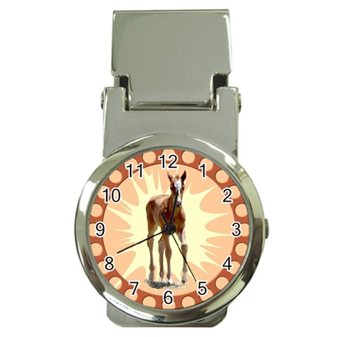 Foal 2 Money Clip Watch from ArtsNow.com Front