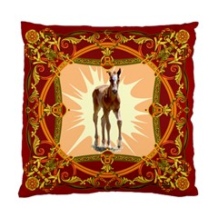 Foal 2 Cushion Case (Two Sides) from ArtsNow.com Back