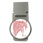 clyde head 2 - Money Clip (Round)