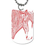 clyde head 2 - Dog Tag (One Side)