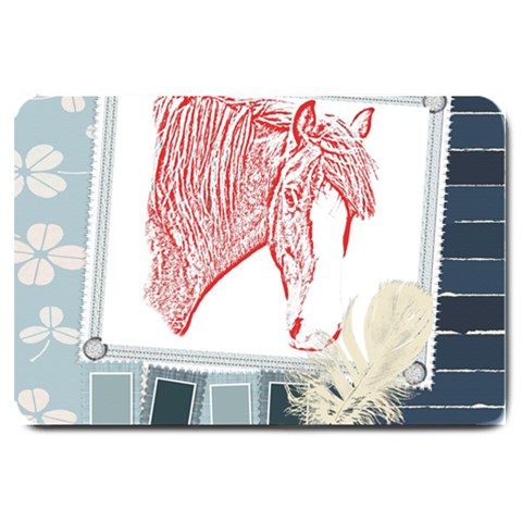 clyde head 2 30 x20  Door Mat