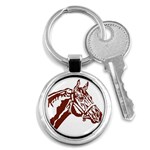 Thoroughbred Key Chain (Round)