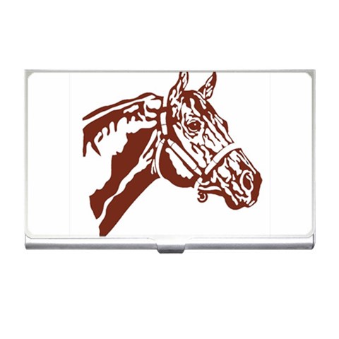 Thoroughbred Business Card Holder from ArtsNow.com Front