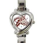 Thoroughbred Heart Italian Charm Watch