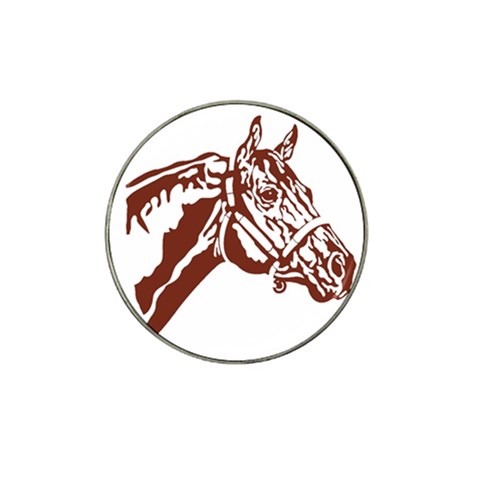 Thoroughbred Hat Clip Ball Marker (10 pack) from ArtsNow.com Front
