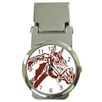 Thoroughbred Money Clip Watch