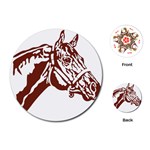 Thoroughbred Playing Cards (Round)