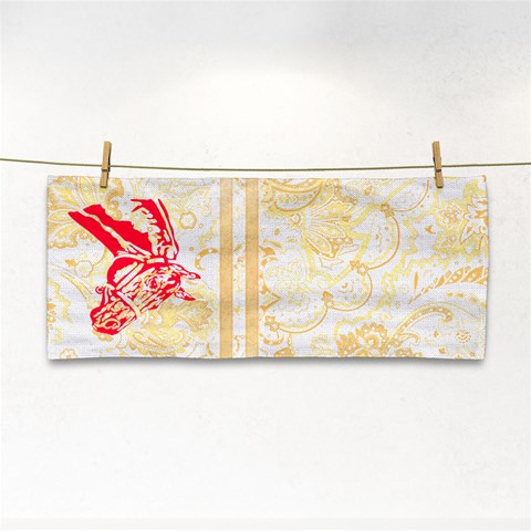 Thoroughbred Hand Towel from ArtsNow.com Front