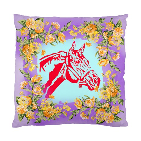 Thoroughbred Cushion Case (Two Sides) from ArtsNow.com Front