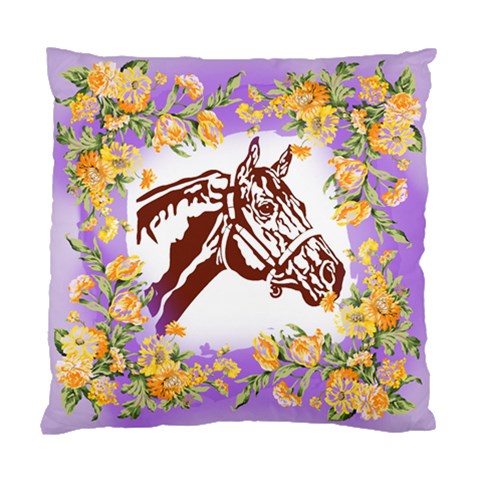 Thoroughbred Cushion Case (Two Sides) from ArtsNow.com Back
