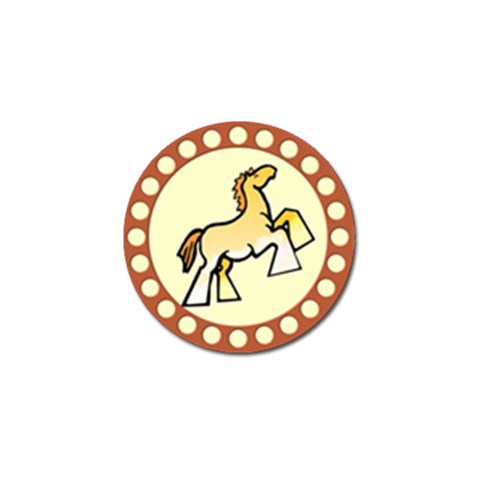 Shire horse Golf Ball Marker (10 pack) from ArtsNow.com Front