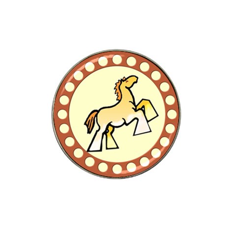 Shire horse Hat Clip Ball Marker (4 pack) from ArtsNow.com Front