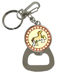 Shire horse Bottle Opener Key Chain