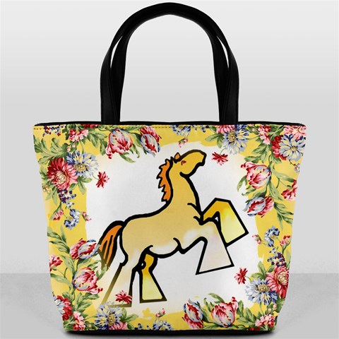 Shire horse Bucket Bag from ArtsNow.com Front