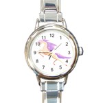 Fantasy horse Round Italian Charm Watch