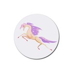 Fantasy horse Rubber Round Coaster (4 pack)