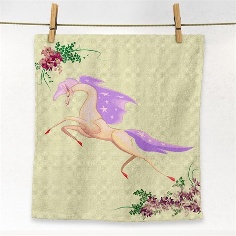 Fantasy horse Face Towel from ArtsNow.com Front