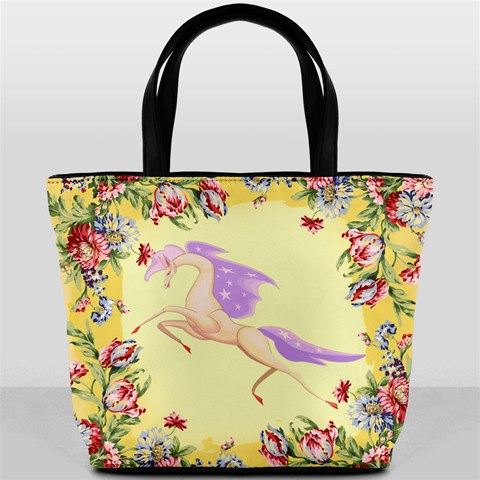 Fantasy horse Bucket Bag from ArtsNow.com Back