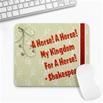 A horse Large Mousepad