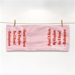 A horse Hand Towel
