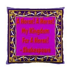 A horse Cushion Case (Two Sides) from ArtsNow.com Front
