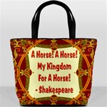 A horse Bucket Bag
