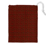 Repeating Patte C4ecc-modified Echo Arab 3 Drawstring Pouch (4XL)