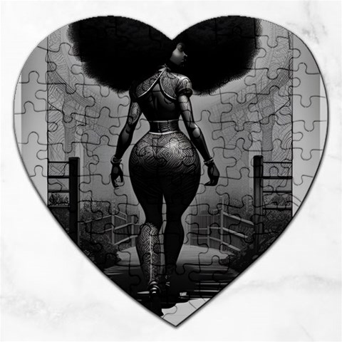 B8905b7a Jigsaw Puzzle (Heart) from ArtsNow.com Front