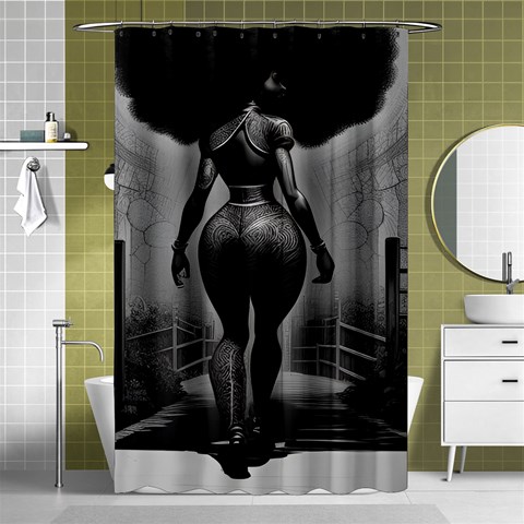 B8905b7a Shower Curtain 48  x 72  (Small)  from ArtsNow.com Curtain(48  X 72 )