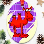 Camel Ornament (Oval)