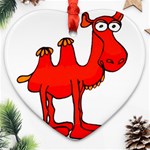 Camel Ornament (Heart)