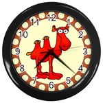 Camel Wall Clock (Black)