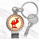 Camel Nail Clippers Key Chain