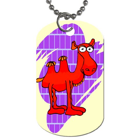 Camel Dog Tag (One Side) from ArtsNow.com Front