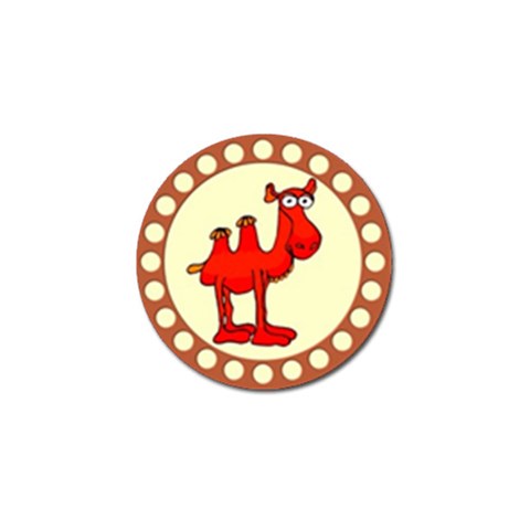 Camel Golf Ball Marker (4 pack) from ArtsNow.com Front