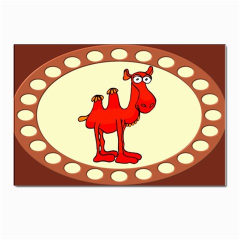 Camel Postcard 4 x 6  (Pkg of 10) from ArtsNow.com Front