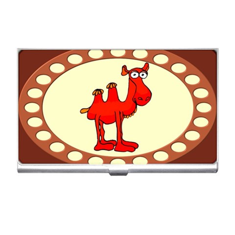 Camel Business Card Holder from ArtsNow.com Front