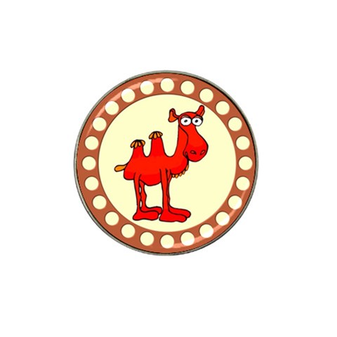 Camel Hat Clip Ball Marker (4 pack) from ArtsNow.com Front