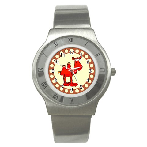 Camel Stainless Steel Watch from ArtsNow.com Front
