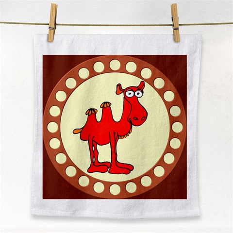 Camel Face Towel from ArtsNow.com Front