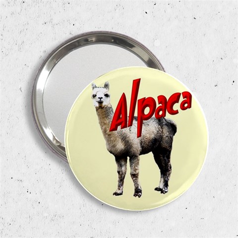 Alpaca 2.25  Handbag Mirror from ArtsNow.com Front