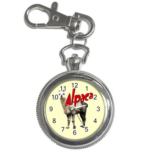 Alpaca Key Chain Watch from ArtsNow.com Front