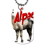 Alpaca Dog Tag (Two Sides)