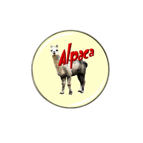 Alpaca Hat Clip Ball Marker (4 pack) from ArtsNow.com Front