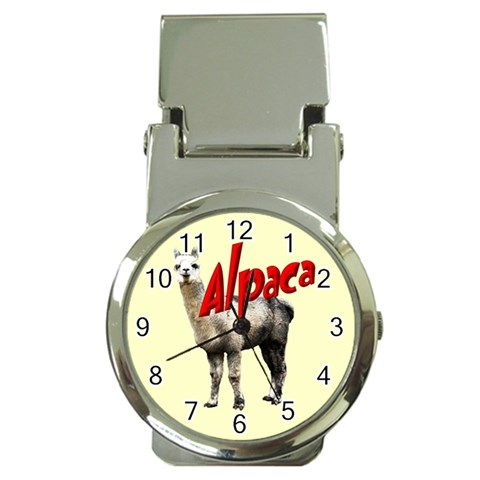 Alpaca Money Clip Watch from ArtsNow.com Front