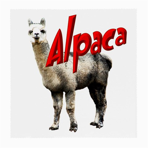 Alpaca Glasses Cloth (Medium) from ArtsNow.com Front