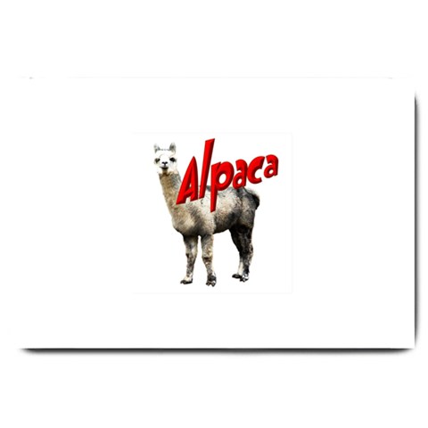Alpaca Large Doormat from ArtsNow.com 30 x20  Door Mat