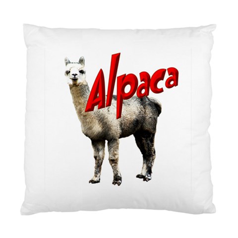 Alpaca Cushion Case (Two Sides) from ArtsNow.com Front