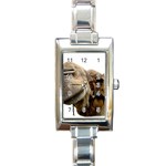 Camel head Rectangular Italian Charm Watch